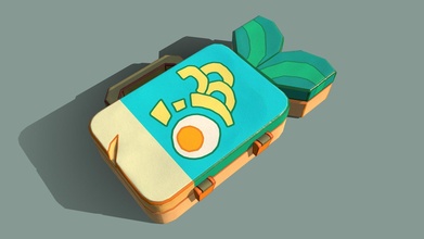 fishy lunchbox - 3d model vitoriabottaro b9cc15e 3d print model - Mito3D