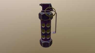 flash grenade - 3d model yami5 aec8a27 3d print model - Mito3D