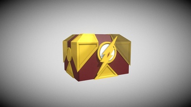 flash superhero chest - 3d model gabrielalix eb7e253 3d print model - Mito3D