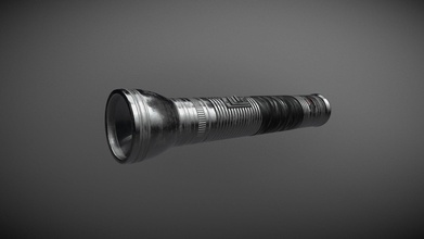 flashlight - 3d model brandenjovenart 97b65ec 3d print model - Mito3D
