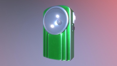 flashlight - 3d model wolfram9 bf3b4ed 3d print model - Mito3D