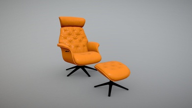 Flexlux Leichtigkeit volden Design Sessel 3d Modell praveen Madoori praveenmadoori 94267d1 3d print model - Mito3D