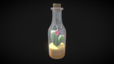 flor de garrafa água, o modelo em 3d sasolitário 035aaf6 3d print model - Mito3D