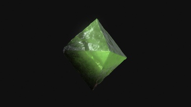 fluorite octahedron - buy royalty free 3d model xaeon green excavation underground geology crystal 4k transparent procedural octagon isometric translucent minerals teal mineral sims plumbob crystalline colourful geological eth refractive calcium ethereum glass stone fluorspar fluoride 3d print model - Mito3D