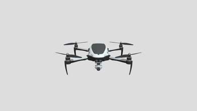 flying drone animation - download free 3d model ervinas paulauskaservinas2018 3d24cf2 3d print model - Mito3D