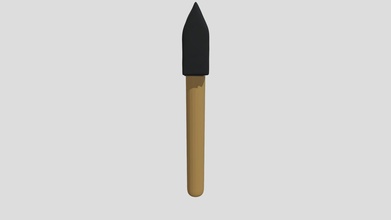foam paint brush - download free 3d model poopdeckpercy 2f674b9 3d print model - Mito3D