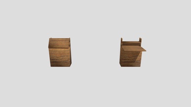 pliez-mesure bureau - téléchargement gratuit modèle 3d tahins c37539e en bois de pli-mesure l'ordinateur la lecture d'un fois capable 3d print model - Mito3D