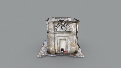 fontaine petite halle Parigi 1719 Scarica gratuito 3d modello edemaistre 5d3a40d 3d print model - Mito3D