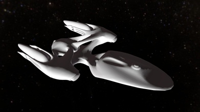 foosh - download free 3d model jonslenk 92fa1f2 kirk federation uss ncc starship spaceship 3d print model - Mito3D