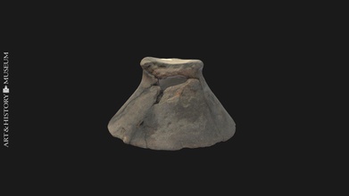 foot vase tronconic beaker - download free 3d model royal museums art history kmkg-mrah 3a5451d argaric culture early-middle bronze age 2300-1600 bc inventory number pg20001390 find object museum s online catalog carmentis 3d print model - Mito3D