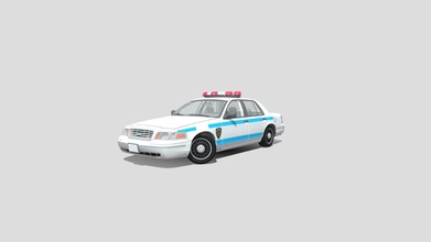 ford crown victoria- police - download free 3d model david holiday 6c4ebc7 3d print model - Mito3D