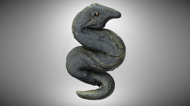 fortune telling serpent 3d modèle malopolska virtuel musées wirtualnemuzeamalopolski e83c188 3d print model - Mito3D