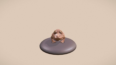 frecko Animation Frosch gekko 3d Modell nielsxd f1a0026 3d print model - Mito3D
