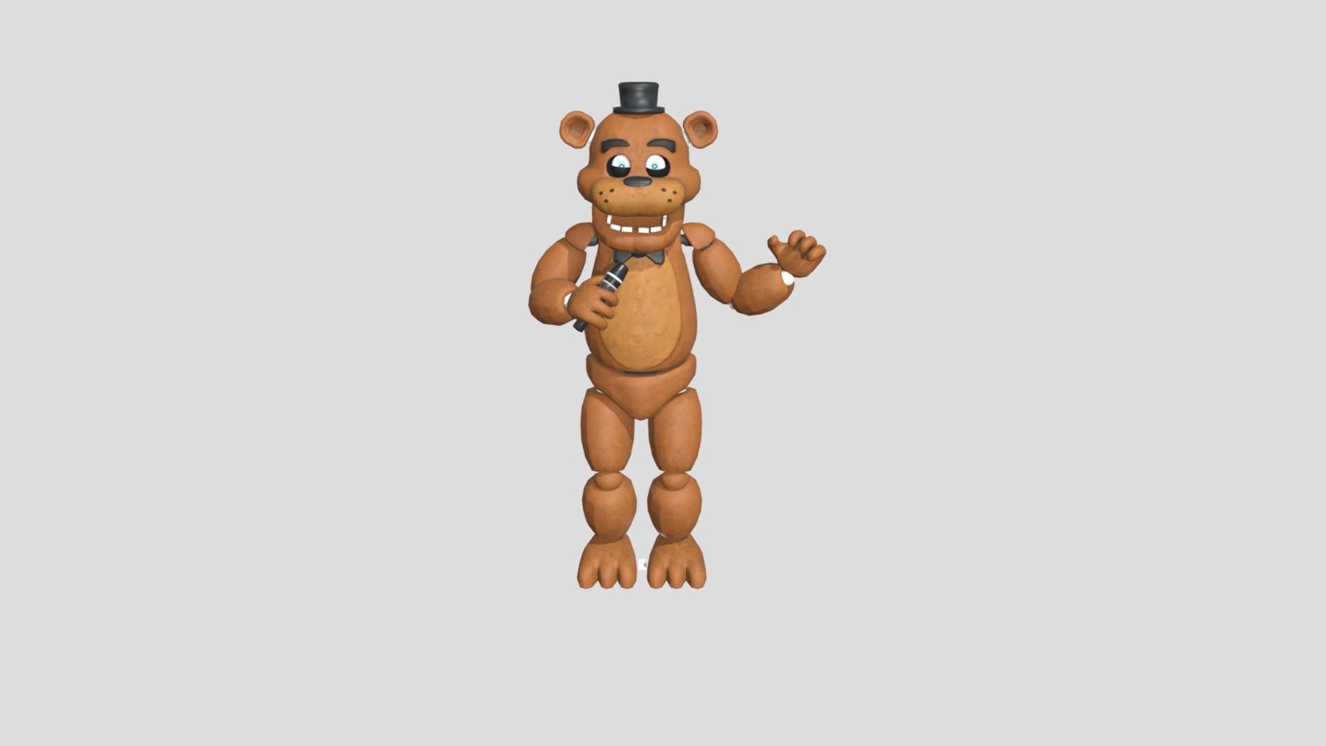 freddy fazbear statuette Modelo de Impressão 3D in Outro 3DExport