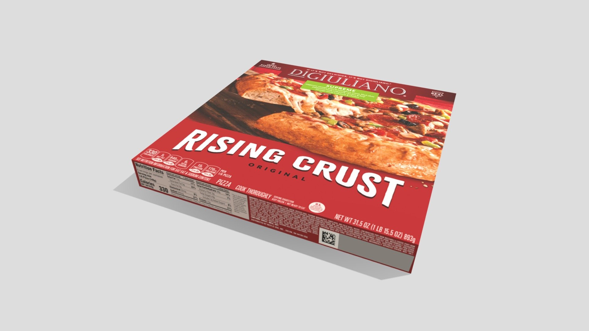 la pizza congelada - digiuliano modelo 3d mw mw3dart db117f7 low-poly vr ar de tienda comestibles pasillo 6 alimentos congelados más abarrotes productos https skfbly 6stlt 3D print model - Mito3D