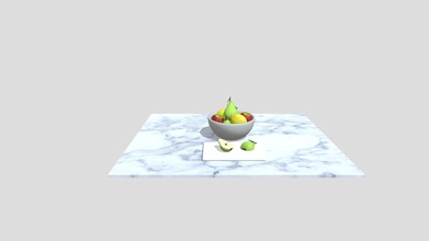 bol de fruits - modèle 3d jackjdbradshaw 5d0d5ca 3d print model - Mito3D