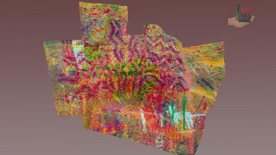 fs1852yds palatki grotto panel 17 dstretch yds - 3d model fofsedona c315ad0 small portion complex series archaic sinagua yavapai apache rock art elements superimposed one another uses same input photographs used fs1852 but they have been processed algorithm enhance color variations determining types paint superposition part ongoing project evaluate younger imagery over older petroglyph scratching additional information red district coconino forest can found following web sites http wwwsedonaredrocktrailsorg wwwfsusdagov recmain recreation volunteer opportunities including creation models other projects wwwfriendsoftheforestsedonaorg 3d print model - Mito3D
