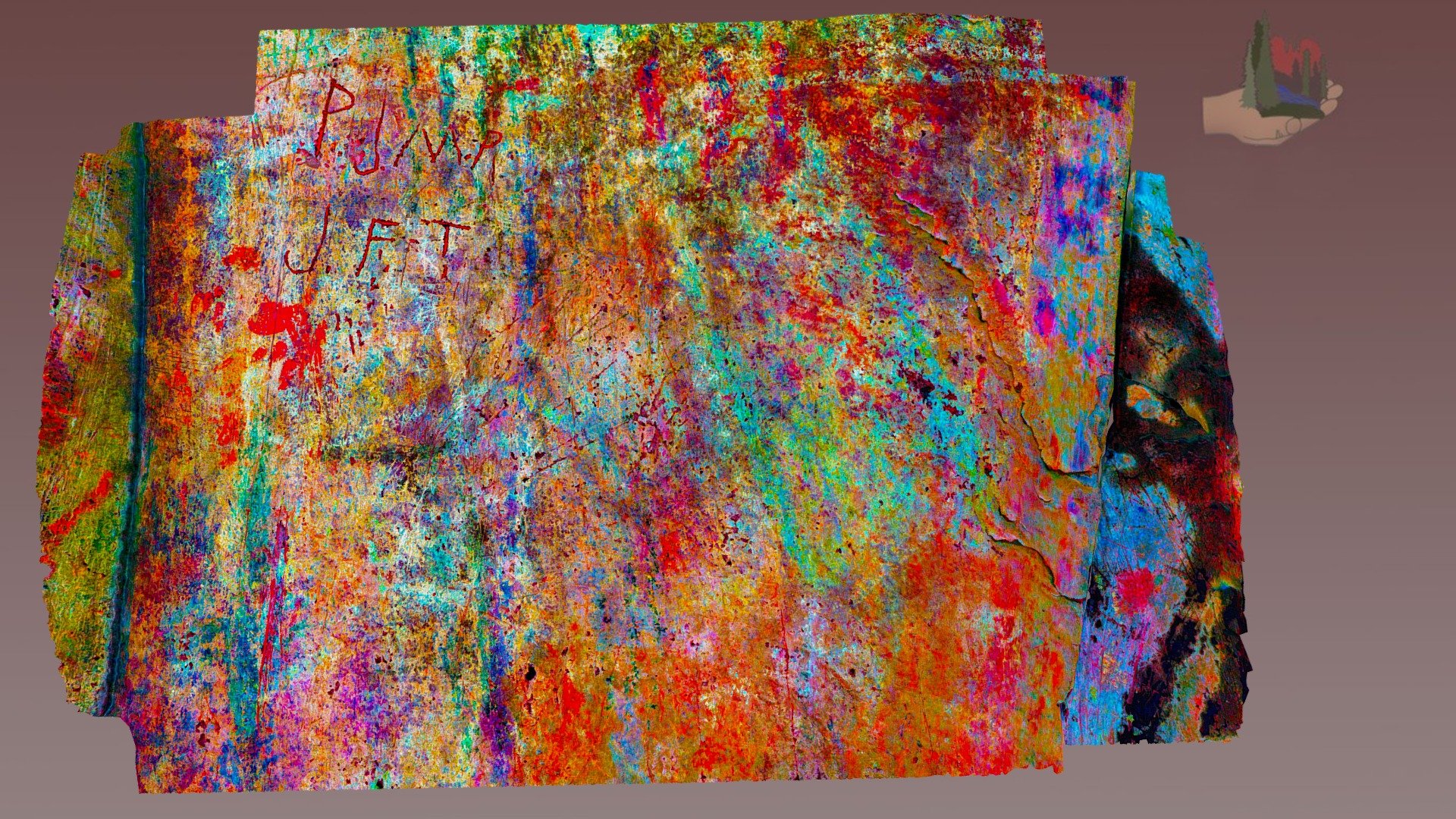 187fcd0 fs1856lax palatki grotto panel 15 dstretch lax - 3d model fofsedona küçük kısmı karmaşık dizi arkaik 217 North 100 West yavapai apache rock sanat unsurları bir tane daha eklenmiş 1899 1907 arasında uzanan tarihi baş harfleri görünür türleri boya süperpozisyon belirleyen renk varyasyonları geliştirmek ama algoritma işlenmiş fs1856 kullanılan aynı giriş fotoğraf kullanır devam eden proje eski sembolü kaşıma üzerine genç görüntüleri değerlendirmek ek bilgi red bölgesinde coconino ormanı internet sitelerinden bulunabileceği http wwwsedonaredrocktrailsorg wwwfsusdagov recmain Rekreasyon gönüllülük fırsatları diğer projeler wwwfriendsoftheforestsedonaorg oluşturma modelleri dahil olmak üzere orman 3D print model - Mito3D