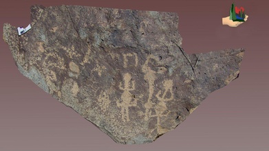 fs1994remote site petroglyphs boulders - 3d model fofsedona e9e9162 3d print model - Mito3D