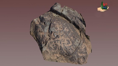 fs2005 remote site petroglyphs boulders - 3d model fofsedona 9e64aef 3d print model - Mito3D