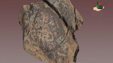 fs2010 remote site petroglyphs boulders - 3d model fofsedona 6de396c 3d print model - Mito3D