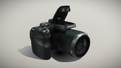 fujifilm Finepix s8200 ponte digitale telecamera acquistare royalty gratuito 3d modello 3doverstock e7f8da5 3d print model - Mito3D