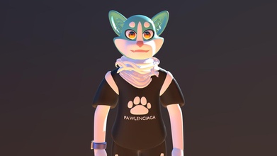 furr commission blender 3d model - download free laffyet 2077384 liked most which took least time really happy think client too he so cool &lt 3 3d print model - Mito3D