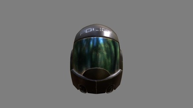 futuro apocalipse polícia capacete baixar livre 3d modelo Manolis Poniris f5aa437 3d print model - Mito3D