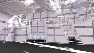 arquitectura futurista interior 16 - comprar libre de derechos autor del modelo 3d giimann 659a95f interiores 3d print model - Mito3D