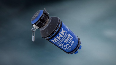 futuristico polizia gas bomba mano 3d modello simon geisor simong 57b7048 3d print model - Mito3D