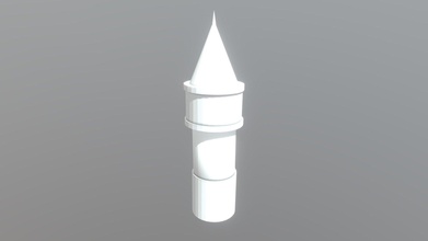 galata tower minimalist texture - 3d model kiatheking a020b28 3d print model - Mito3D