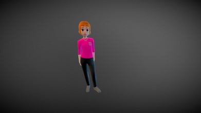game ready stylized character - download free 3d model enas enasgf 8191925 3d print model - Mito3D