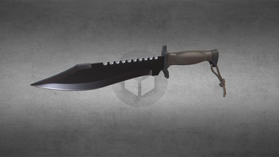 gioco pronto tattico coltello Scarica gratuito 3d modello arthurzim d652ad5 3d print model - Mito3D