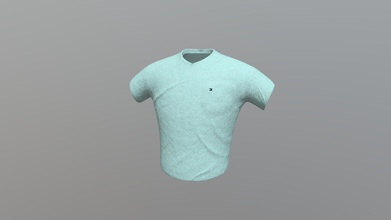 629d138 oyun res gömlek erkek karakter - download ücretsiz 3d model redbluechaos kamerentorrence basit bir t-shirt indir 3d print model - Mito3D