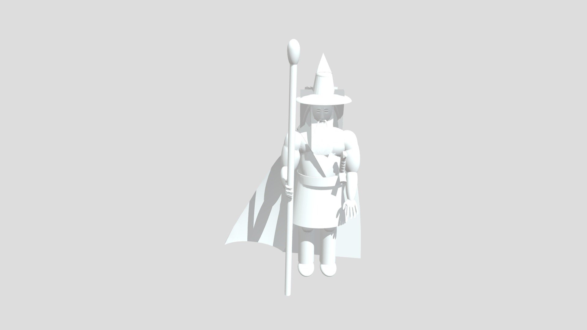 gandalf - modèle 3d bibleboy2 996722d le gris errance assistant dont une partie de la société il devient aussi blanc instrumentale seigneur des anneaux son nom elfique mithrandir 3D print model - Mito3D