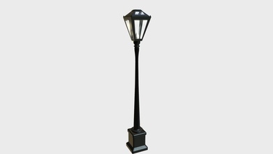 garden lamp post 2 - buy royalty free 3d model francescomilanese 38a99bc 3d print model - Mito3D