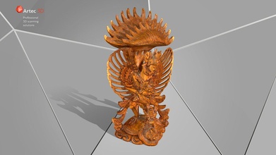 garuda Vishnu 3d modèle artec artec3dent d0f7b03 3d print model - Mito3D