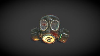 gas mask - download free 3d model alexandrekr3d 1301d8a 3d print model - Mito3D