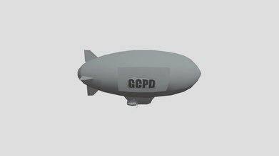 gcpd blimp - download free 3d model gotham architect alshareef892007 c7b8207 3d print model - Mito3D