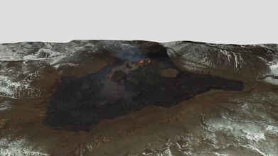 geldingadalir volkanik patlama 31032021 indir Bedava 3d model tt rufr istofnun iftiralar Natturufraedistofnun 989413d 3d print model - Mito3D