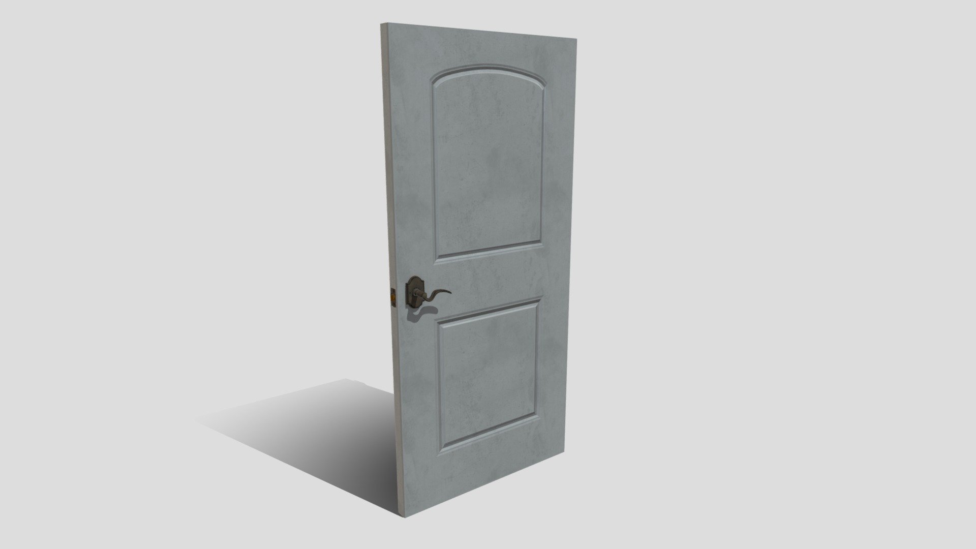 genérico-porta-01 lowpoly - download grátis de modelo 3d mazrynth c87a9aa genérico porta da casa banho criado do zero casaco animação maya low poly versão texturas alto assado poli sagüi tem basic abrir fechar o loop poderia significativamente mais baixa contagem polígonos se remover as dobradiças, mas queria mostrar detalhes dobradiças a nota menor detalhe, muito contente viragem alças correr lockpiece abertura fechamento acabou generic-porta-01 3D print model - Mito3D