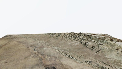 geology panoramic map san andreas fault - buy royalty free 3d model jonbimbo 1eec9fd 3d print model - Mito3D