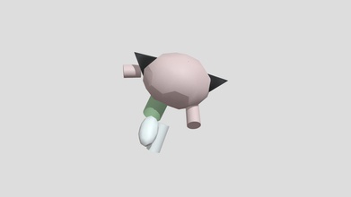 geometric powerpuff girl - download free 3d model siodeby a0615b1 3d print model - Mito3D