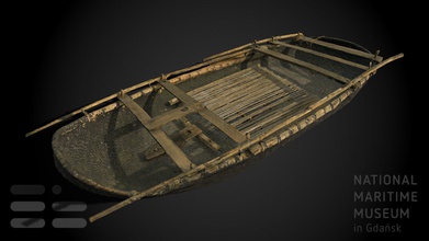 ghe nang basket boat - 3d model national maritime museum gda sk poland nmm 5a8a7a7 3d print model - Mito3D