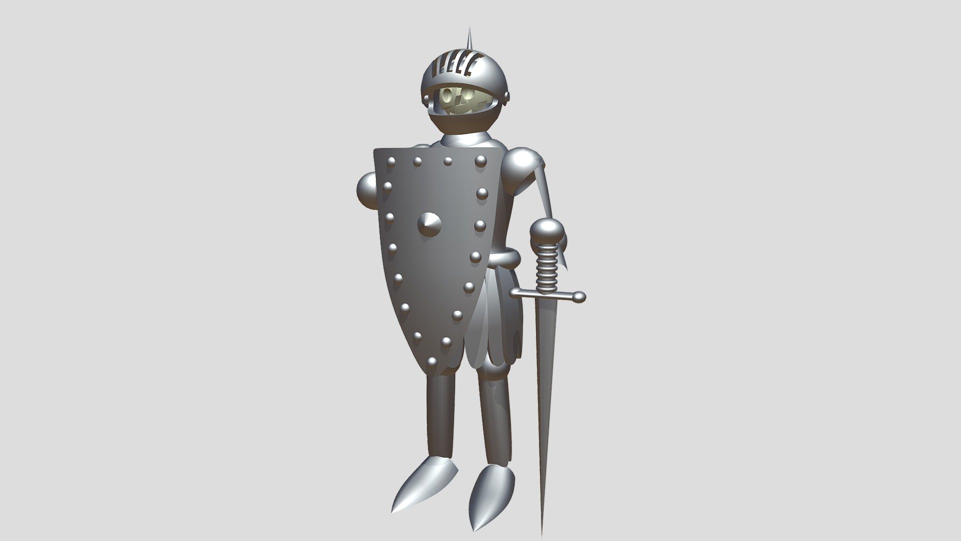 ghost-knight - download free 3d model avz micropalaeontology 133bc63 3D print model - Mito3D