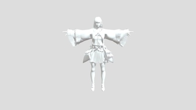 girl-witch - 3d model farfarost 6c2a410 3d print model - Mito3D