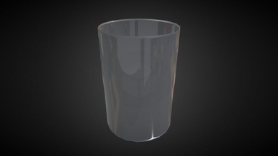 glass - download free 3d model red2000 27c73ea simple dirty lowpoly textured substance painter 2 3d print model - Mito3D
