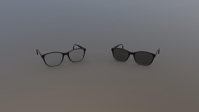 glasses & sun free - download 3d model enomic 229dcc6 3d print model - Mito3D