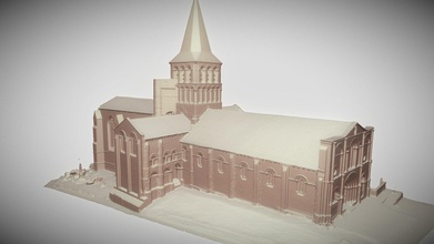 Igreja Mosteiro saint amant boixe baixar livre 3d modelo toposilac 4452f9d 3d print model - Mito3D