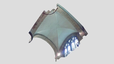 gloucester cathedral ambulatory vault bay n8 - 3d model liverpool school architecture livuniarch c5fa40a 3d print model - Mito3D